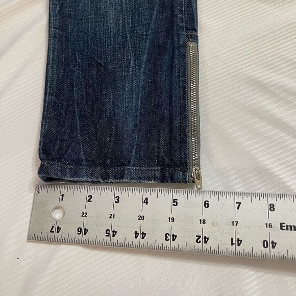 Diesel Zivy Straight Denim Jeans Size 25 - Picture 4 of 10